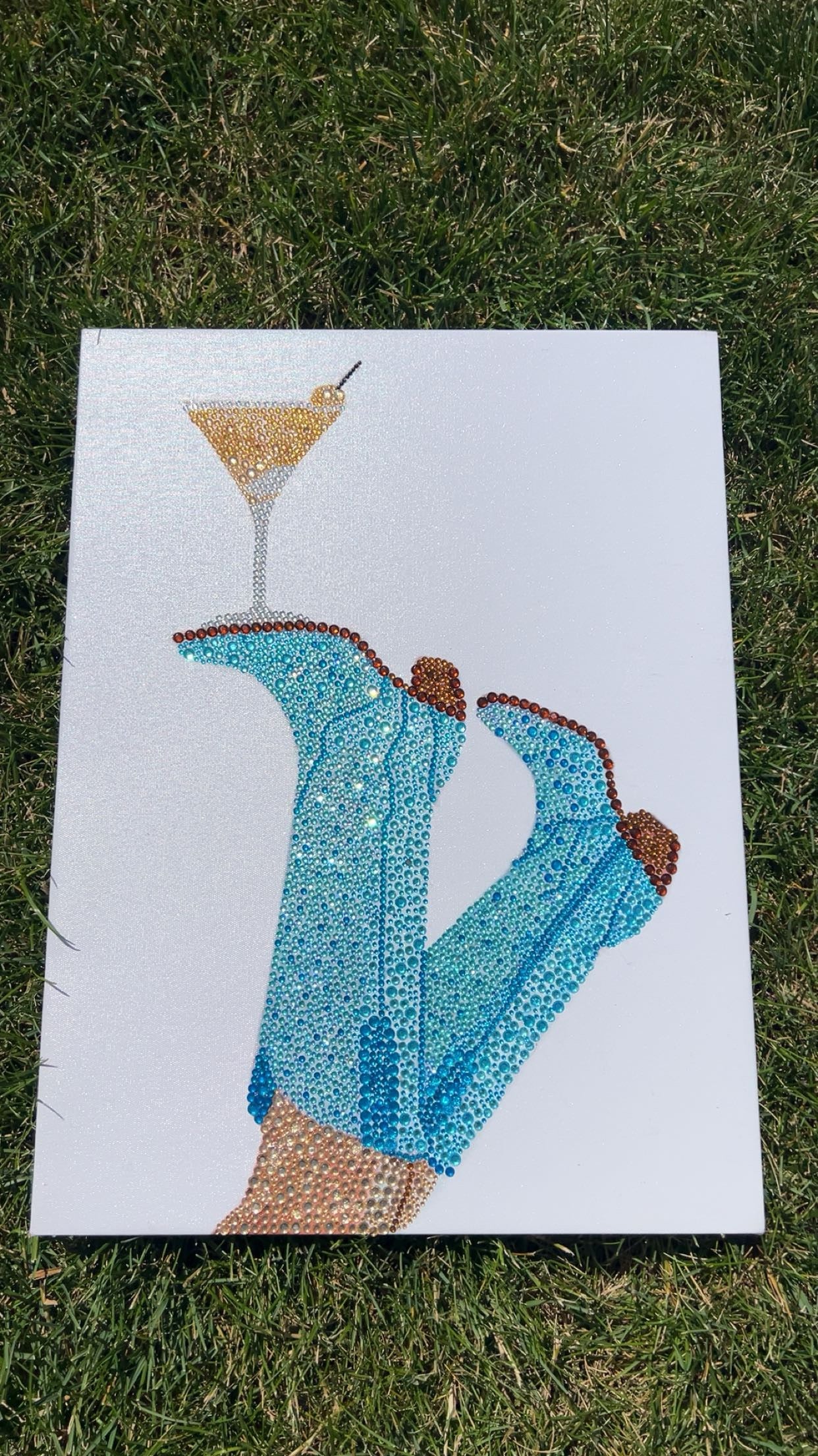 Blue Cowgirl Boots Kit
